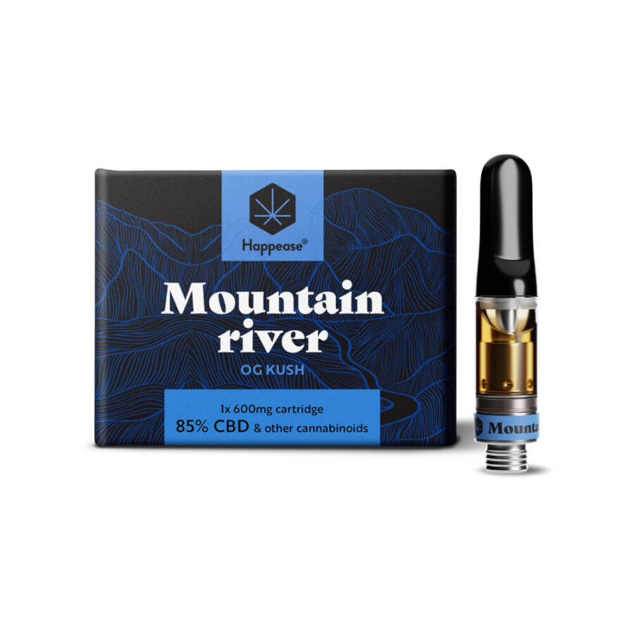 Happease 85% CBD Cartouche Mountain River (600mg)