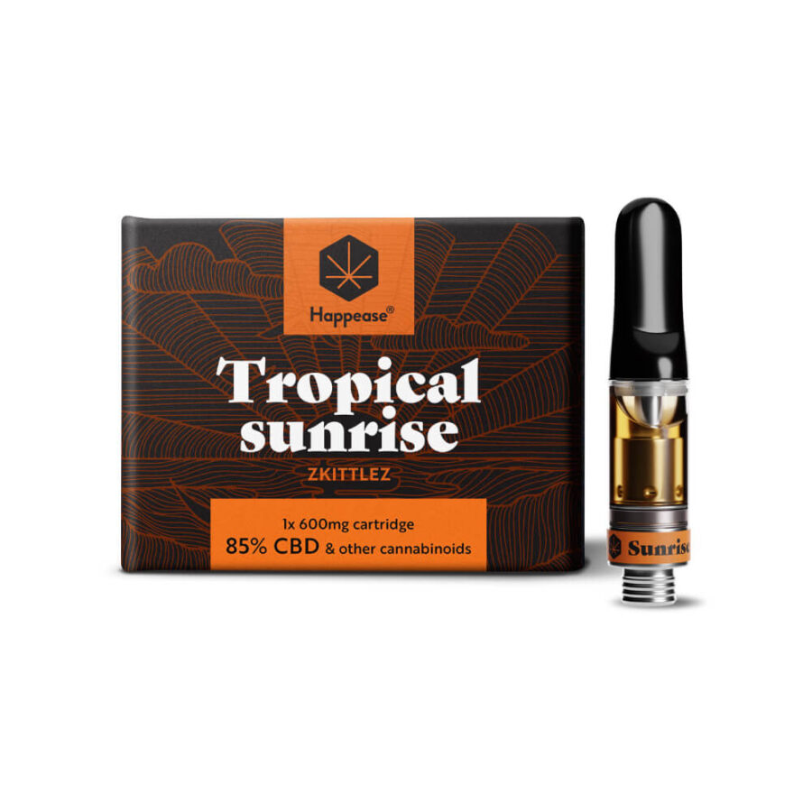 Happease 85% CBD Cartouche Tropical Sunrise (600mg)