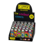 Clipper Briquet Pop Cover Passion Hippie (30pcs/présentoir)