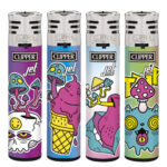 Clipper Briquet Tempête Psychedelic (24pcs/présentoir)