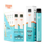 Orange County CBD 3ml Stylo Vape jetable 250 CBD + 250mg CBG Menthol frais (10pcs/présentoir)