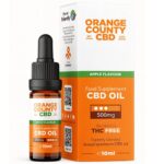 Wholesale Orange County CBD Broad Spectrum Oil Apple 500mg CBD 10ml 1