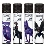 Clipper Jet Flame Briquets Animal Robots (24pcs/présentoir)