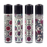 Clipper Briquet Roses and Gold (24pcs/présentoir)