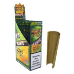 Juicy Jay's Hemp Wraps Papiers Blunt Chanvre Manic (25pcs/présentoir)