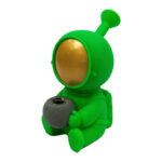 Bong en Silicone Spaceman Vert 15cm