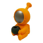 Bong en Silicone Spaceman Orange 15cm