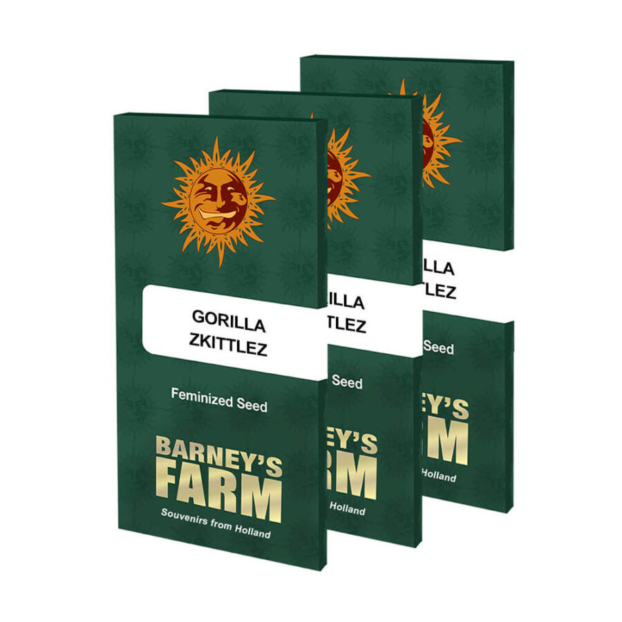 Barney's Farm Gorilla Skittelz (paquet de 3 graines)