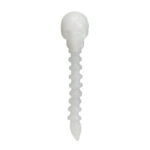 White skull dabber en verre