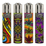 Clipper Briquets Neon Leaves 6 (24pcs/présentoir)