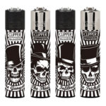 Clipper Briquets Party Skulls (24pcs/présentoir)