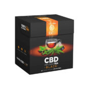 Thé Noir Sachets Pyramides Infusé avec 150mg CBD (10paquets/lot)