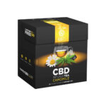 Thé Camomille Sachets Pyramides Infusé avec 150mg CBD (10paquets/lot)