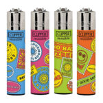 Clipper Briquets Happy Stamps (24pcs/présentoir)