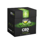 Thé Vert Sachets Pyramides (10paquets/lot)Thé Vert Sachets Pyramides Infusé avec 150mg CBD (10paquets/lot)