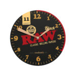 RAW Horloge Noire 30cm