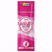 Twisted Hemp Wraps California Dream 15pcsdisplay 1