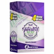 Twisted Hemp Wraps Grape Burst 15pcsdisplay 2