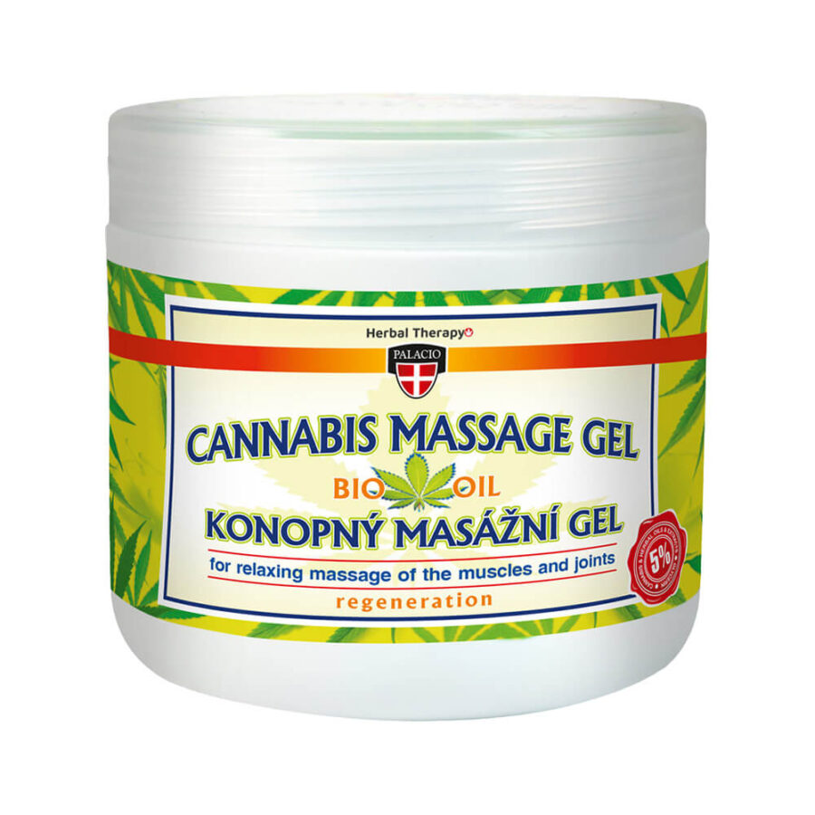 Palacio Gel de Massage au Cannabis Régénération (600ml)