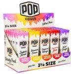 Pop Cones 1 1/4 Ultra Fins Pack Variété (25 pcs/présentoir) wholesale pop cones 1 4 ultra thin variety pack 25pcs dispay 3
