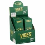VIBES The Cali Cones Chanvre Biologique 1 g Pack De 3 (8 pcs/présentoir) VIBES The Cali Cones Organic Hemp 1g 3 Pack 8pcsdisplay