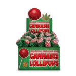 The Hempy Lab Cannabis Sucettes Strawberry Haze (70pcs/présentoir)