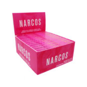 Narcos Papier à Rouler Rose King Size Slim + Filtres (24pcs/présentoir)