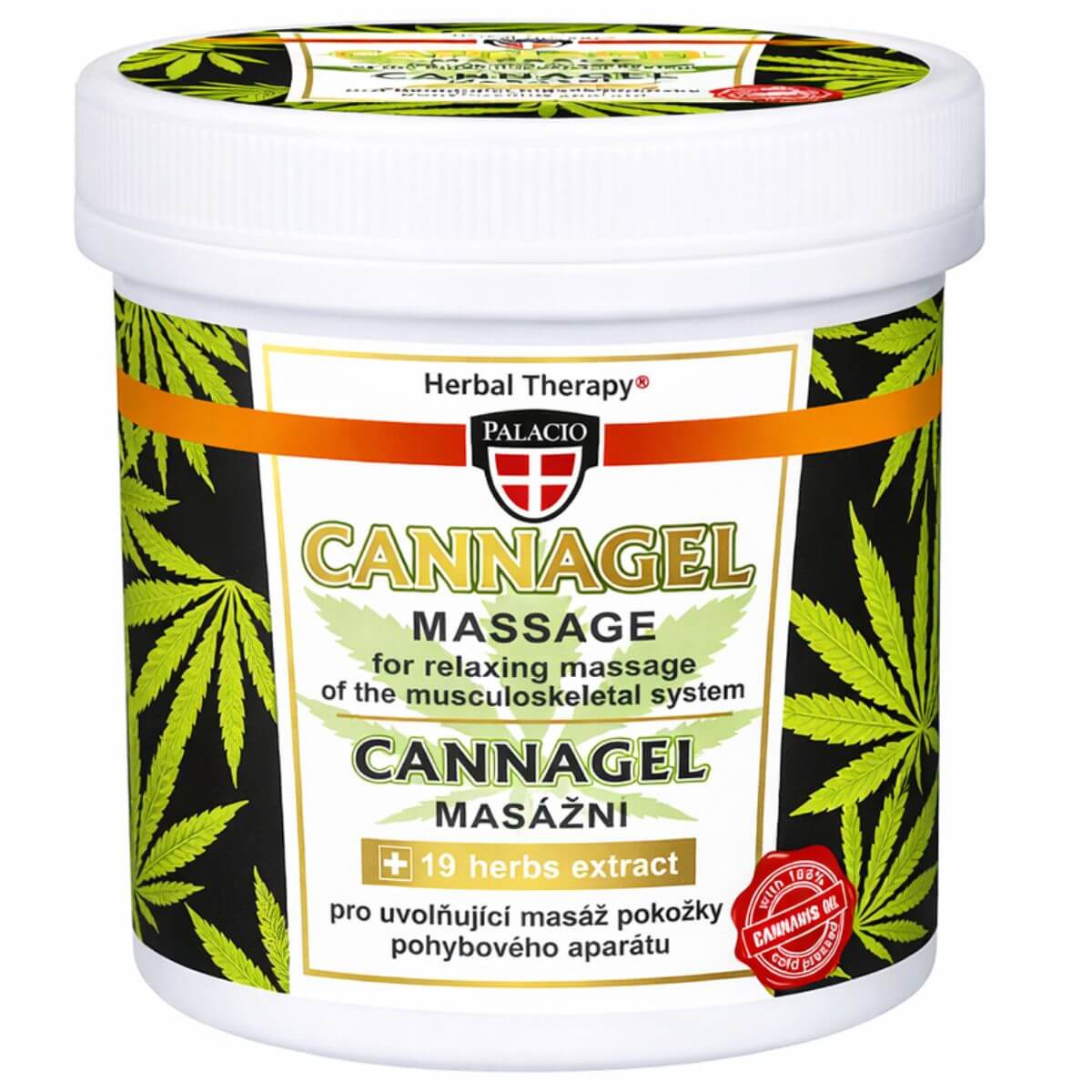 Gel de Massage au Cannabis Palacio CannaGel (250ml) Palacio Cannabis Massage Gel CannaGel 250ml