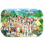 Best Buds Where’s Weedo Plateau À Rouler En Métal Moyen 17.6x27.5 cm Wholesale Best Buds Wheres Weedo Metal Rolling Tray Medium 17.6x27.5cm 1 1