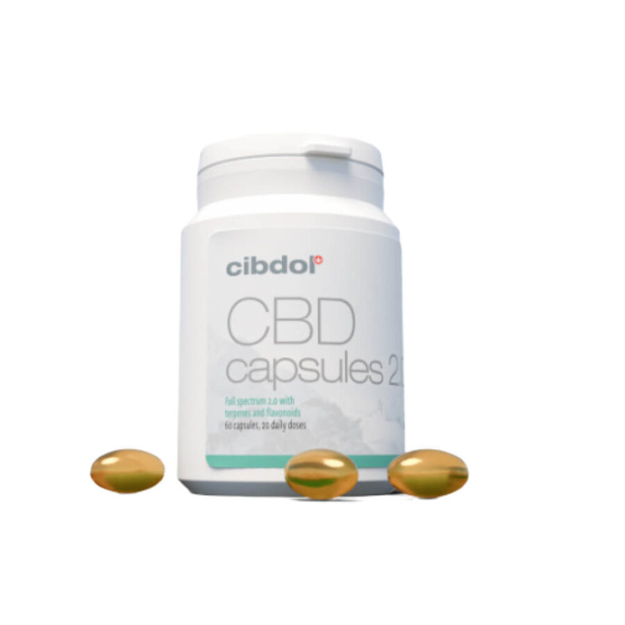 Cibdol Capsules Molles 5% CBD 500mg (60 capsules)