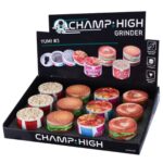 Champ High Yumi Grinder #3 (12 pcs/présentoir) Wholesale Champ High Yumi Grinder 3 12pcsdisplay 1 1