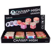Wholesale Champ High Yumi Grinder 3 12pcsdisplay 2 1