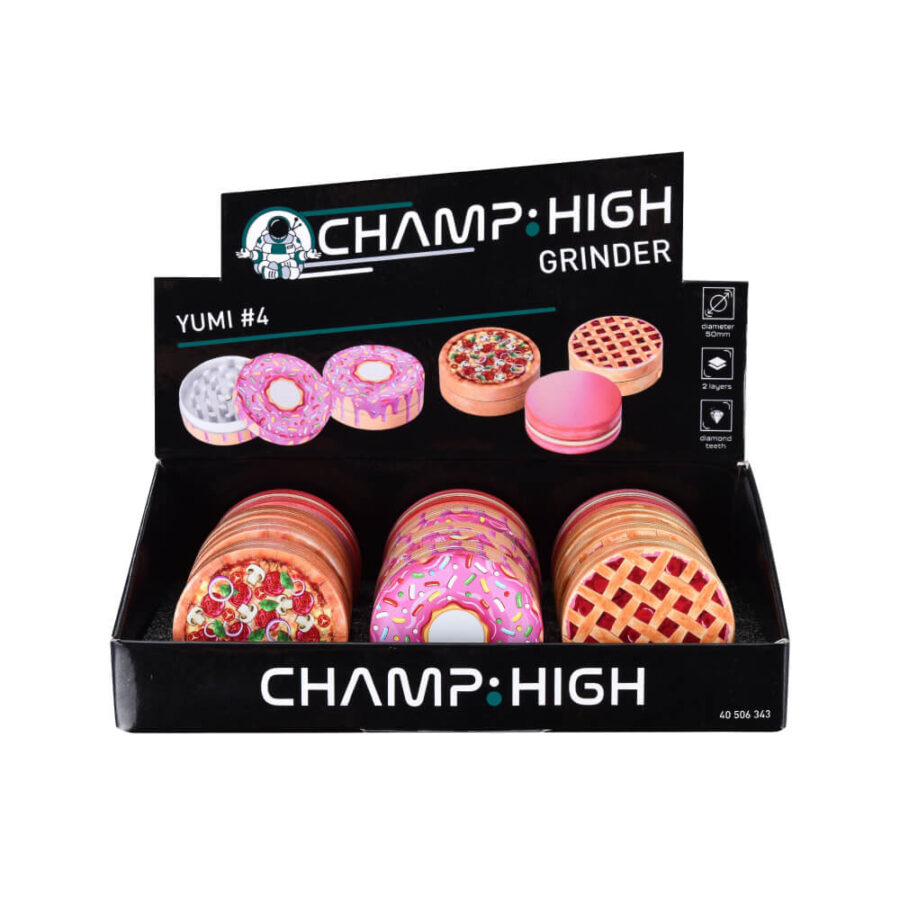 Champ High Yumi Grinder #4 (12pcs/présentoir)