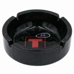 Tyson 2.0 Tyson Amsterdam Glass Ashtray Black Wholesale 2 1