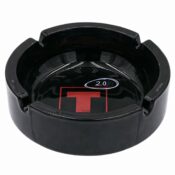 Tyson 2.0 Tyson Amsterdam Glass Ashtray Black Wholesale 2 1