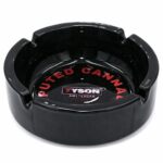 Tyson 2.0 Undisputed Cannabis Glass Ashtray Black Wholesale 2 1