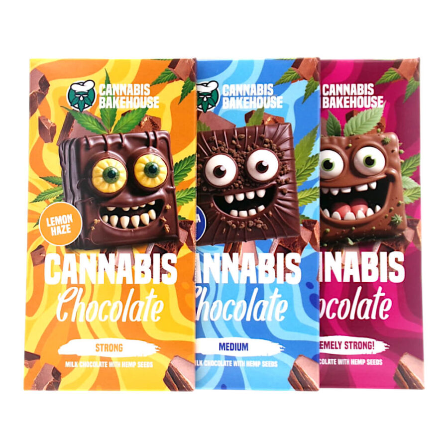 Cannabis Bakehouse Lait Chocolaté au Cannabis (15pcs/présentoir)