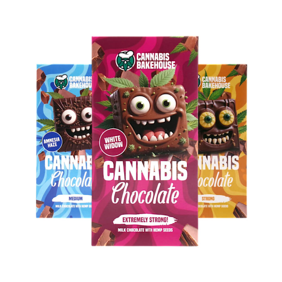 Cannabis Bakehouse Lait Chocolaté au Cannabis (15pcs/présentoir)