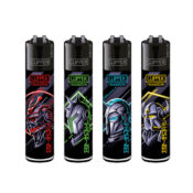 Clipper Lighters Classic Cyborg Warriors (48pcs/présentoir)