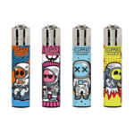 Clipper Lighters Classic Funny Astronauts (24pcs/présentoir)