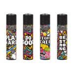 Clipper Lighters Classic Graffiti Motos (24pcs/présentoir)