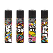 Clipper Lighters Classic Graffiti Motos (24pcs/présentoir)