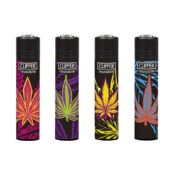 Clipper Lighters Classic Psycho Weed (24pcs/présentoir)