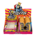 Monkey King Papiers à Rouler avec Filtres et Grinders Psychodelic (48pcs/présentoir)