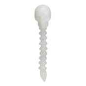 Designer Glass Skull Dabber en Verre 3 wholesale white skull glass dabber