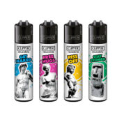 Clipper Lighters Classic Sculptures (48pcs/présentoir)