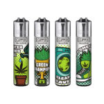 Clipper Lighters Classic Weed Status (48pcs/présentoir)