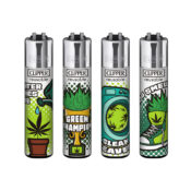 Clipper Lighters Classic Weed Status (48pcs/présentoir)