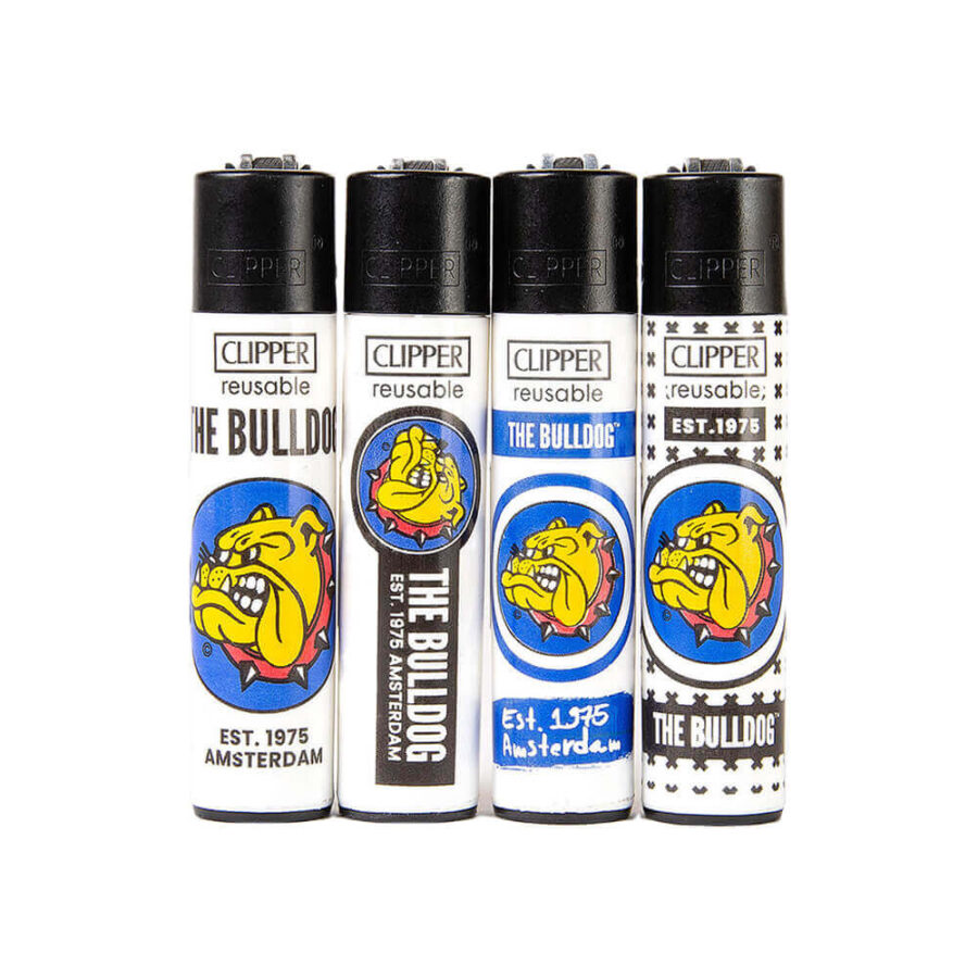 Clipper The Bulldog Lighters Originals (48pcs/présentoir)