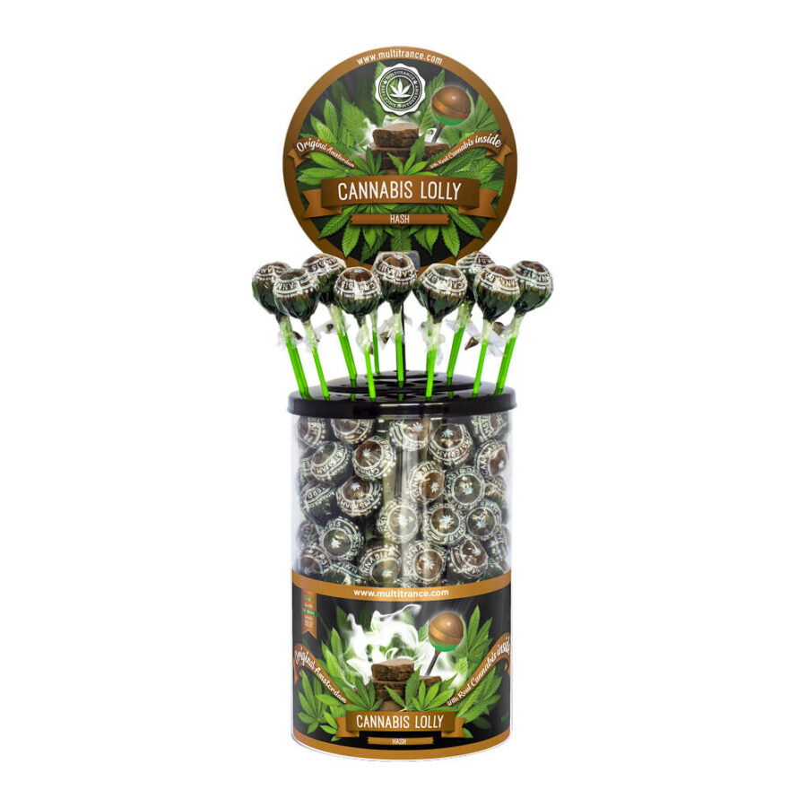 Haze Cannabis Lollipops Hash Flavour (100pcs-display)-Wholesale-5